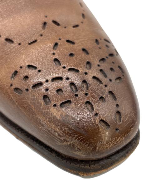 ZUO（-）ZUO (-) ドレスシューズ ブラウン サイズ:表記無しの古着・服飾アイテム