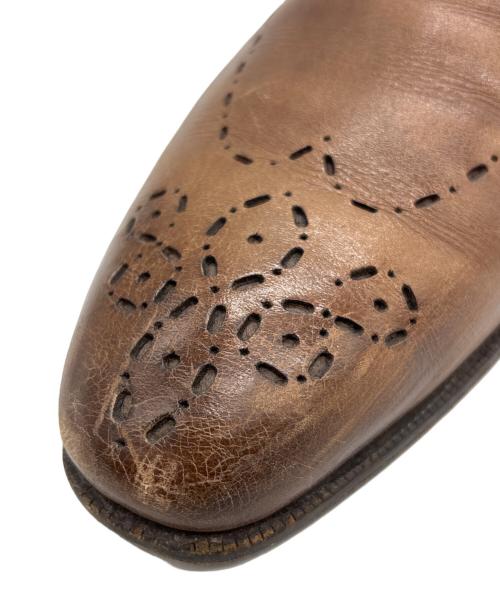 ZUO（-）ZUO (-) ドレスシューズ ブラウン サイズ:表記無しの古着・服飾アイテム