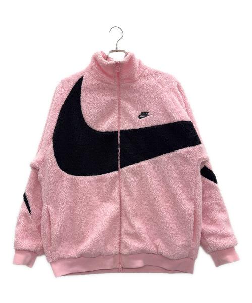 NIKE（ナイキ）NIKE (ナイキ) リバーシブルジャケット ピンク サイズ:XXLの古着・服飾アイテム