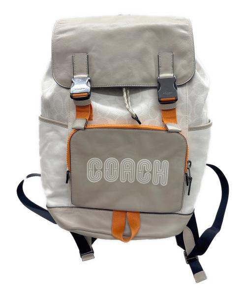 COACH（コーチ）COACH (コーチ) バックパック ベージュの古着・服飾アイテム