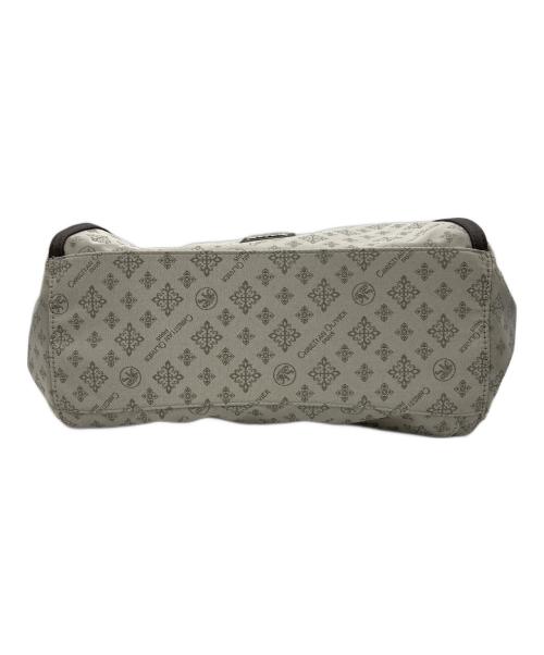 CHRISTIAN OLIVIER（クリスチャン オリヴィア）CHRISTIAN OLIVIER (クリスチャン オリヴィア) トートバッグ グレー×グリーンの古着・服飾アイテム