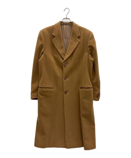 GIORGIO ARMANI（ジョルジョアルマーニ）GIORGIO ARMANI (ジョルジョアルマーニ) チェスターコート ブラウン サイズ:表記無しの古着・服飾アイテム