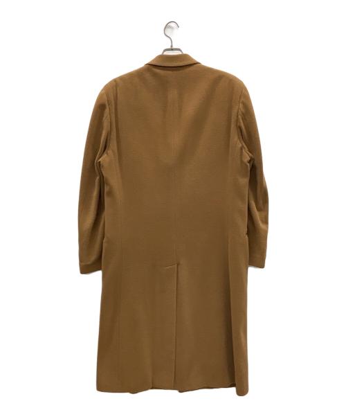 GIORGIO ARMANI（ジョルジョアルマーニ）GIORGIO ARMANI (ジョルジョアルマーニ) チェスターコート ブラウン サイズ:表記無しの古着・服飾アイテム
