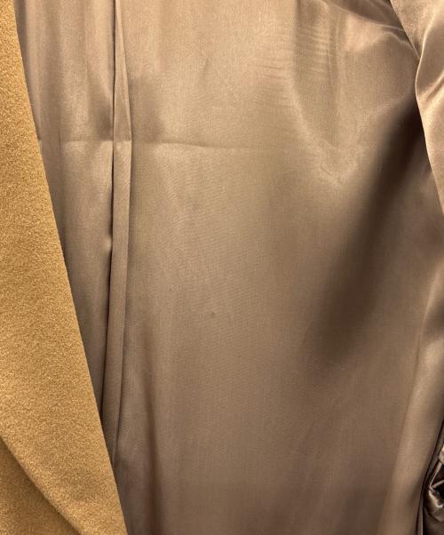 GIORGIO ARMANI（ジョルジョアルマーニ）GIORGIO ARMANI (ジョルジョアルマーニ) チェスターコート ブラウン サイズ:表記無しの古着・服飾アイテム