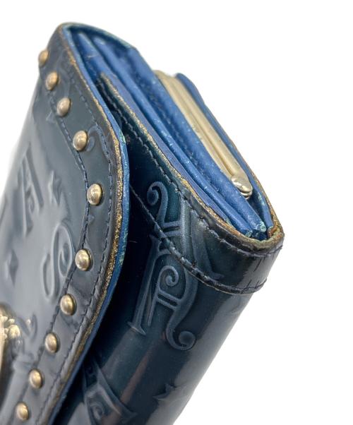 ANNA SUI（アナスイ）ANNA SUI (アナスイ) 長財布 ブルーの古着・服飾アイテム