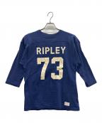 WAREHOUSEウエアハウス）の古着「プリントスウェット」｜ネイビー