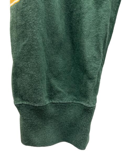 THE BLACK EYE PATCH（ブラックアイパッチ）THE BLACK EYE PATCH (ブラックアイパッチ) ロングスリーブカットソー グリーン サイズ:XLの古着・服飾アイテム