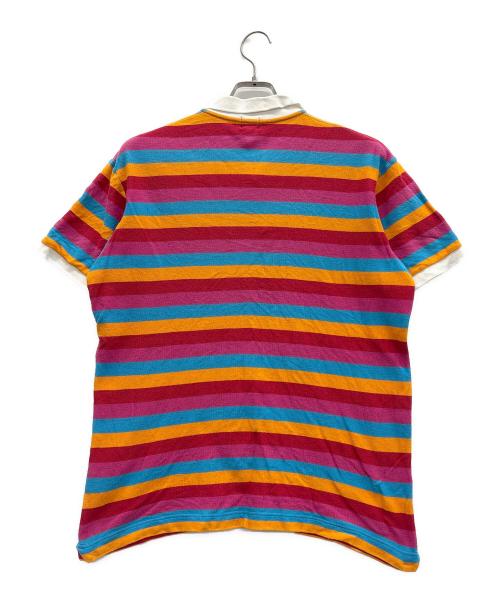 A BATHING APE（ア ベイシング エイプ）A BATHING APE (ア ベイシング エイプ) ポロシャツ マルチカラー サイズ:Lの古着・服飾アイテム