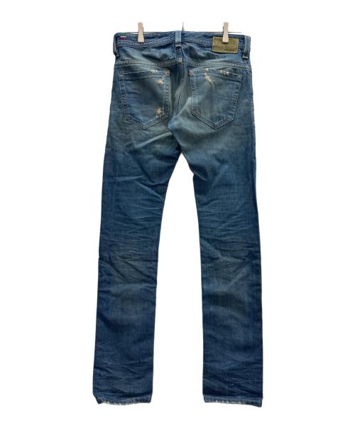 DIESEL（ディーゼル）DIESEL (ディーゼル) ダメージ加工デニムパンツ ブルー サイズ:71cm (W28)の古着・服飾アイテム