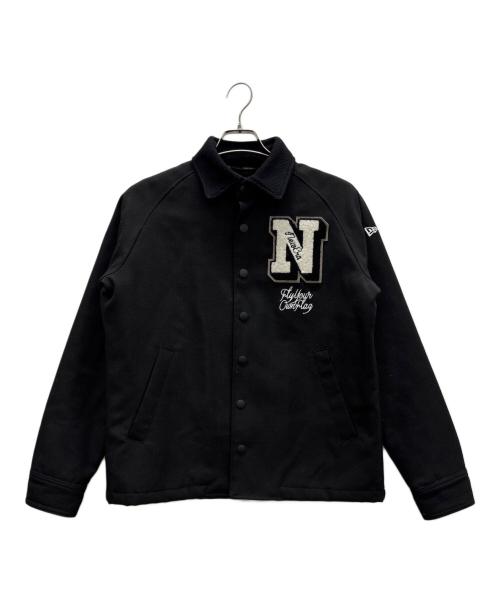 New Era（ニューエラ）New Era (ニューエラ) ウールコーチジャケット ブラック サイズ:Sの古着・服飾アイテム