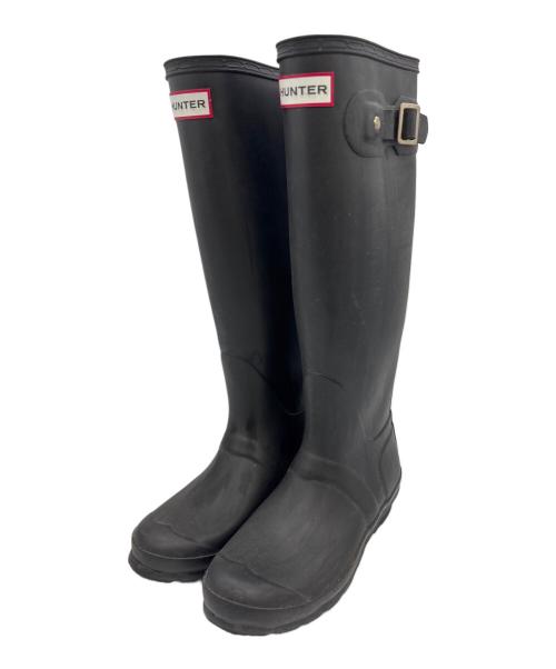 HUNTER（ハンター）HUNTER (ハンター) レインブーツ ブラック サイズ:EU 37の古着・服飾アイテム