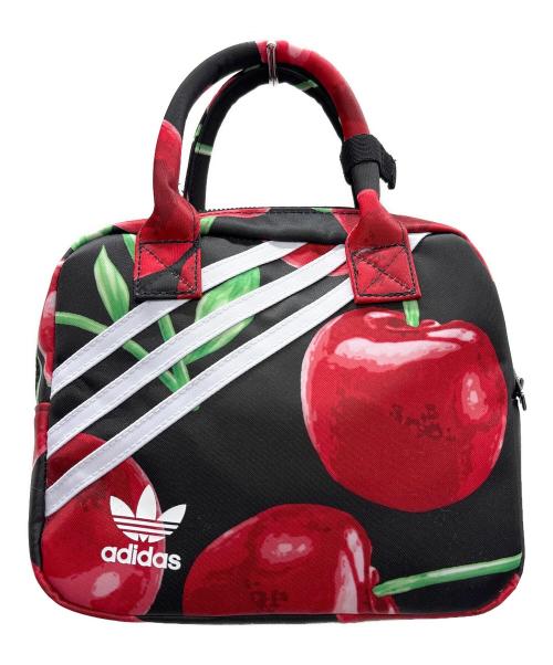 adidas（アディダス）adidas (アディダス) ショルダーバッグ レッド×ブラックの古着・服飾アイテム