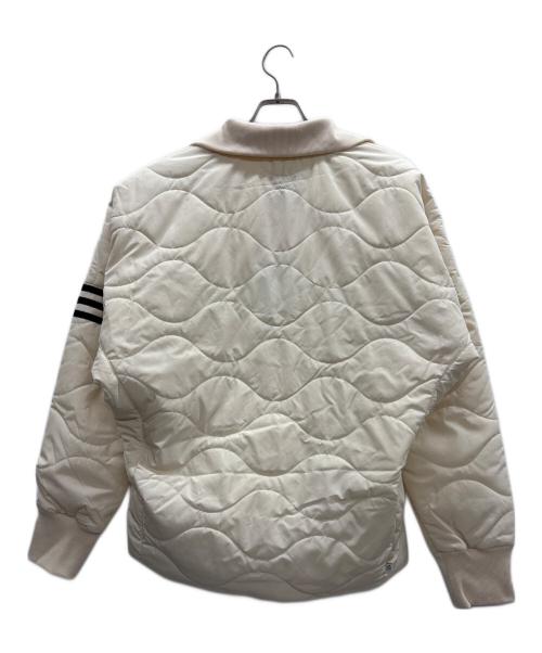 adidas（アディダス）adidas (アディダス) ジャケット ホワイト×ブラック サイズ:M 未使用品の古着・服飾アイテム