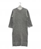 OTO.HAオトハ）の古着「モヘアタッチMIXニットワンピース」｜グレー