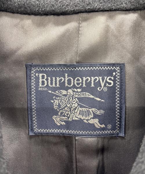 Burberry's（バーバリー）Burberry's (バーバリーズ) ウールコート ブラック サイズ:90　165の古着・服飾アイテム