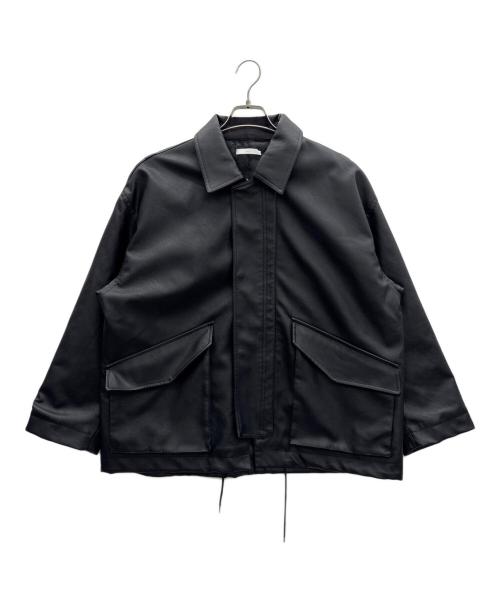 WYM LIDNM（ウィム バイ リドム）WYM LIDNM (ウィム バイ リドム) フェイクレザージャケット ブラック サイズ:Sの古着・服飾アイテム