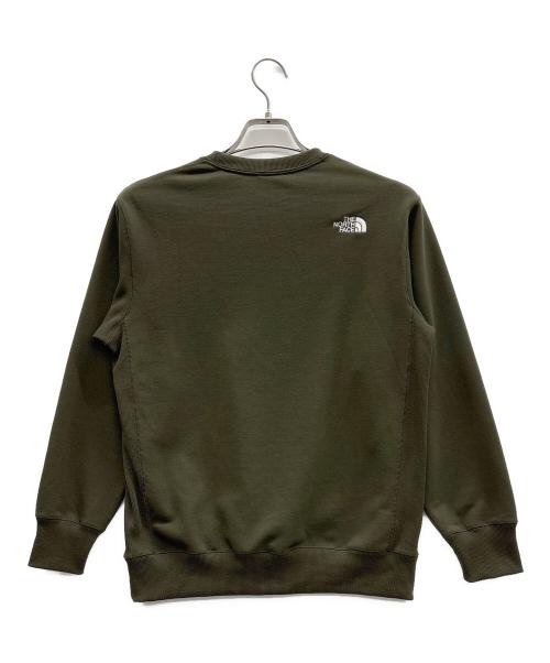 THE NORTH FACE（ザ ノース フェイス）THE NORTH FACE (ザ ノース フェイス) ロゴスウェット カーキ サイズ:Lの古着・服飾アイテム
