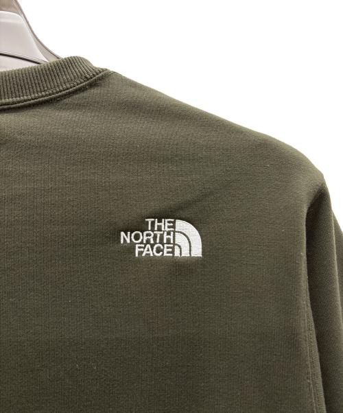 THE NORTH FACE（ザ ノース フェイス）THE NORTH FACE (ザ ノース フェイス) ロゴスウェット カーキ サイズ:Lの古着・服飾アイテム
