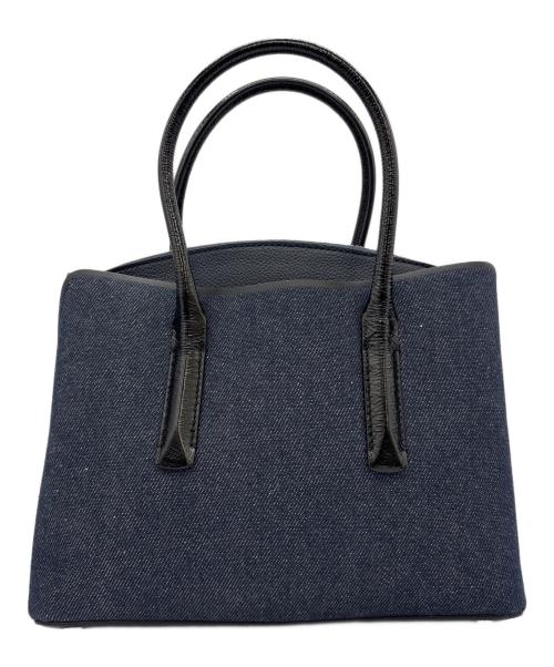 Kate Spade（ケイトスペード）Kate Spade (ケイトスペード) ハンドバッグ ネイビー×ブラックの古着・服飾アイテム