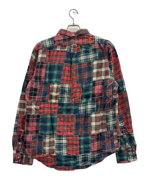 POLO RALPH LAUREN（ポロ・ラルフローレン）POLO RALPH LAUREN (ポロ・ラルフローレン) チェックシャツ レッド×ネイビー サイズ:L 未使用品の古着・服飾アイテム