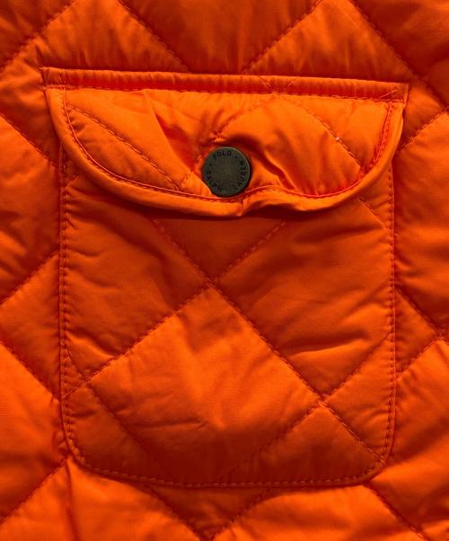 POLO RALPH LAUREN（ポロ・ラルフローレン）POLO RALPH LAUREN (ポロ・ラルフローレン) 中綿ベスト オレンジ サイズ:XLの古着・服飾アイテム