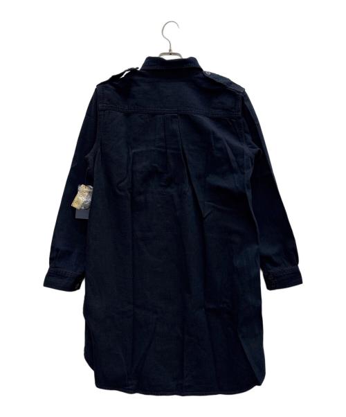 POLO RALPH LAUREN（ポロ・ラルフローレン）POLO RALPH LAUREN (ポロ・ラルフローレン) ミリタリーシャツドレス ネイビー サイズ:S 未使用品の古着・服飾アイテム