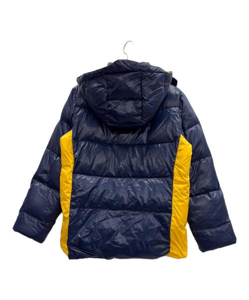 POLO RALPH LAUREN（ポロ・ラルフローレン）POLO RALPH LAUREN (ポロ・ラルフローレン) ダウンジャケット ネイビー×イエロー サイズ:XLの古着・服飾アイテム