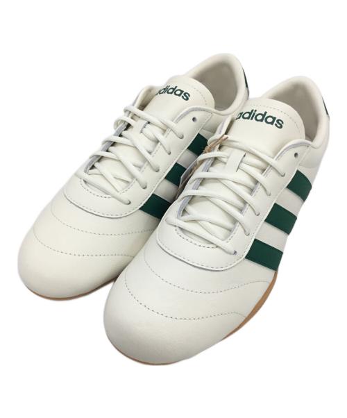 adidas（アディダス）adidas (アディダス) GRAND COURT LO W (グランドコート ロー W) ホワイト×グリーン サイズ:26.5 未使用品の古着・服飾アイテム