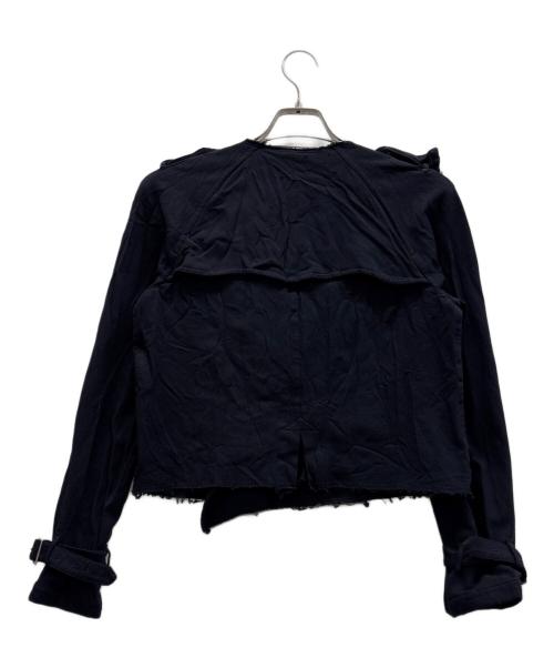 COMME des GARCONS（コムデギャルソン）COMME des GARCONS (コムデギャルソン) ショートトレンチコート ネイビー サイズ:表記無しの古着・服飾アイテム