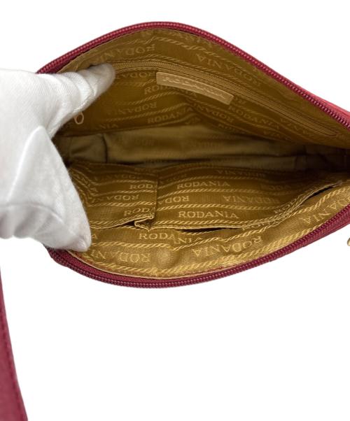 RODANIA（ロダニア）RODANIA (ロダニア) ショルダーバッグ レッドの古着・服飾アイテム