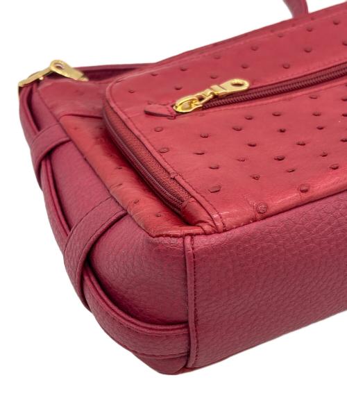 RODANIA（ロダニア）RODANIA (ロダニア) ショルダーバッグ レッドの古着・服飾アイテム