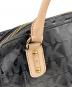 中古・古着 MICHAEL KORS (マイケル・コース) ショルダートートバッグ ブラック×ベージュ：6000円