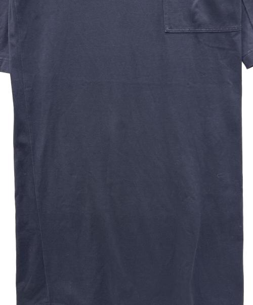 Cheval plus（シェバル プラス）Cheval plus (シェバル プラス) HUMAN WOMAN (ヒューマンウーマン) 長袖ワンピース ネイビー サイズ:Sの古着・服飾アイテム