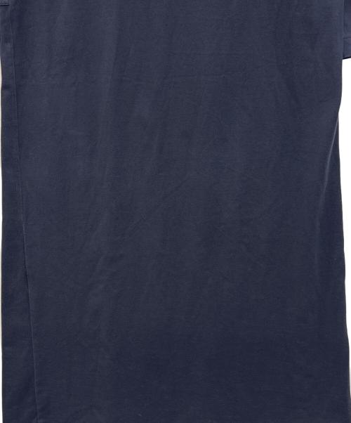 Cheval plus（シェバル プラス）Cheval plus (シェバル プラス) HUMAN WOMAN (ヒューマンウーマン) 長袖ワンピース ネイビー サイズ:Sの古着・服飾アイテム