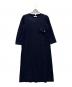 Cheval plus（シェバル プラス）の古着「長袖ワンピース」｜ネイビー
