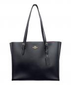 COACHコーチ）の古着「トートバッグ」｜ブラック×レッド