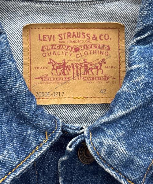 LEVI'S（リーバイス）LEVI'S (リーバイス) デニムジャケット ブルー サイズ:42の古着・服飾アイテム