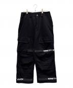 90909090）の古着「カーゴパンツ」｜ブラック