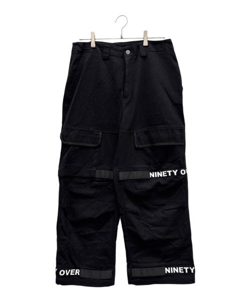 9090（9090）9090 (9090) カーゴパンツ ブラック サイズ:Lの古着・服飾アイテム