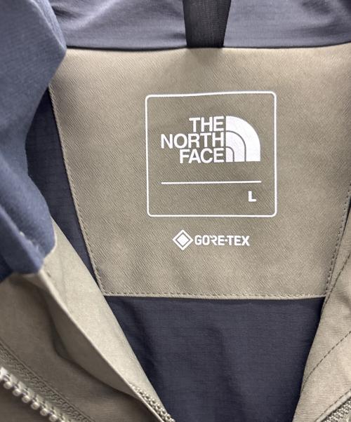 THE NORTH FACE（ザ ノース フェイス）THE NORTH FACE (ザ ノース フェイス) マウンテンライトジャケット カーキ×ブラック サイズ:Lの古着・服飾アイテム