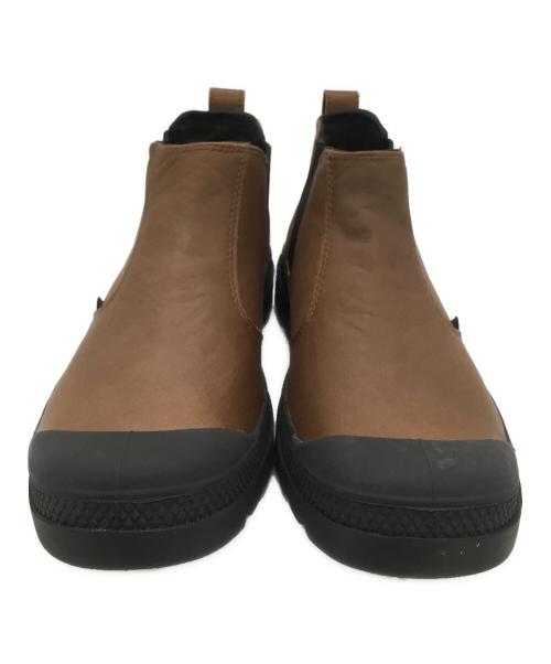 PALLADIUM（パラディウム）PALLADIUM (パラディウム) サイドゴアブーツ ブラウン×ブラック サイズ:25 未使用品の古着・服飾アイテム