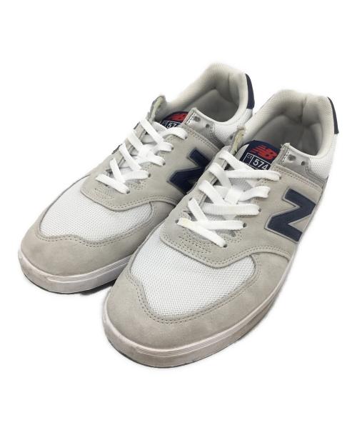 NEW BALANCE（ニューバランス）NEW BALANCE (ニューバランス) 574 Court (574 コート) グレー サイズ:28.5の古着・服飾アイテム