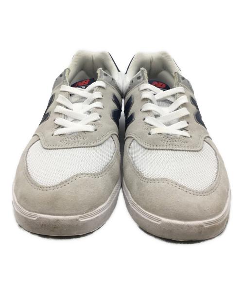 NEW BALANCE（ニューバランス）NEW BALANCE (ニューバランス) 574 Court (574 コート) グレー サイズ:28.5の古着・服飾アイテム