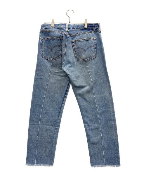 LEVI'S（リーバイス）LEVI'S (リーバイス) センタープレスデニムパンツ ライトブルー サイズ:3の古着・服飾アイテム