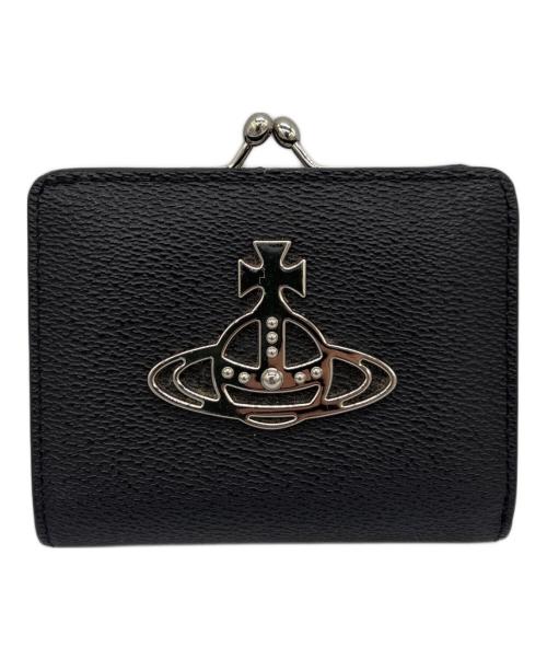Vivienne Westwood（ヴィヴィアンウエストウッド）Vivienne Westwood (ヴィヴィアンウエストウッド) 2つ折り財布 ブラックの古着・服飾アイテム