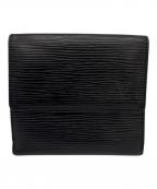 LOUIS VUITTONルイ ヴィトン）の古着「3つ折り財布」｜ノワール