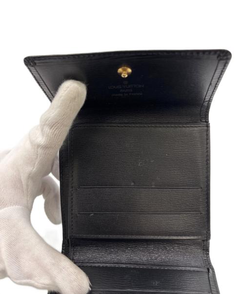 LOUIS VUITTON（ルイ ヴィトン）LOUIS VUITTON (ルイ ヴィトン) 3つ折り財布 ノワールの古着・服飾アイテム