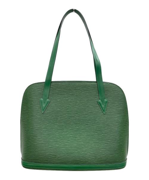 LOUIS VUITTON（ルイ ヴィトン）LOUIS VUITTON (ルイ ヴィトン) トートバッグ ボルネオ・ グリーンの古着・服飾アイテム