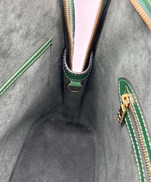 LOUIS VUITTON（ルイ ヴィトン）LOUIS VUITTON (ルイ ヴィトン) トートバッグ ボルネオ・ グリーンの古着・服飾アイテム