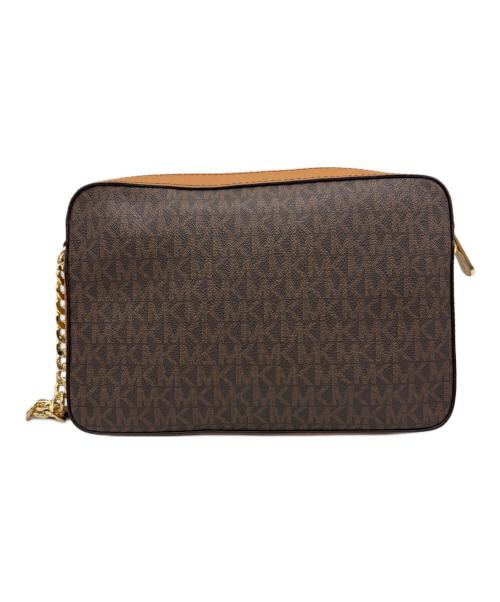 MICHAEL KORS（マイケル・コース）MICHAEL KORS (マイケル・コース) ショルダーバッグ ブラウンの古着・服飾アイテム